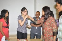 Tamanna at Radio Mirchi Photos